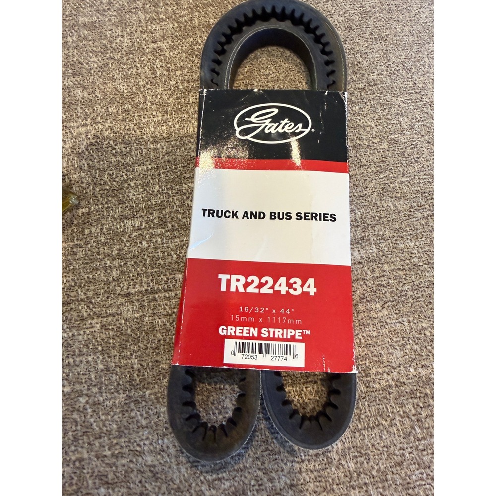 Gates TR22434‎ Green Stripe Truck and Bus Series V-Belt 19/32in x 44in